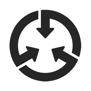 circular arrows icon