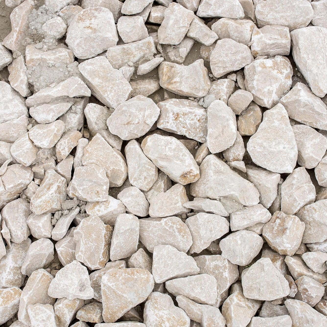 A pile of stones.